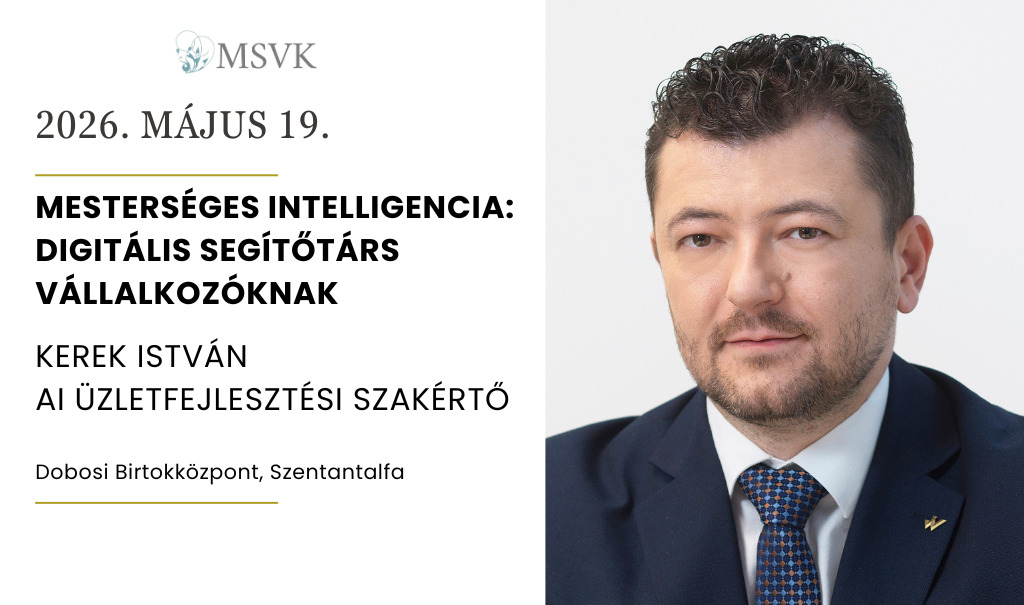 Mesterséges intelligencia: digitális segítőtárs vállalkozóknak