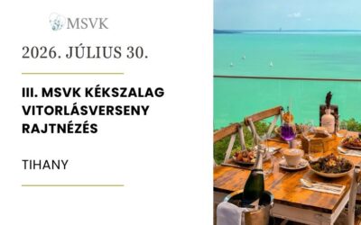 III. Kékszalag vitorlásverseny rajtnézés